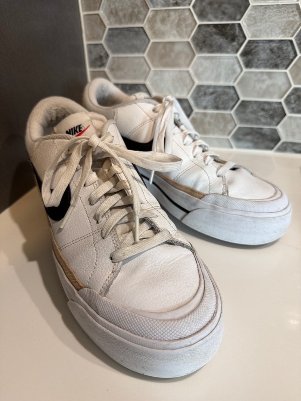Nike Women’s Court Legacy Lift Platform Sneakers - Sz 11